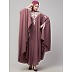 Designer embroidery Irani Kaftan - Mauve Pink